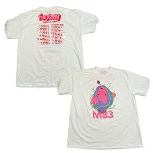 M83 Fantasy 2023 US Tour Size 2XL White Tee (Retail Price $40)